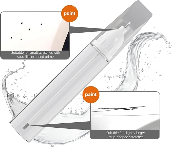 Billet Silver Metallic(PSC/JSC) Car Paint Touch Up Pen Compatible with JEEP, 2-In-1 Color Accurate Touch Up Car Scratch Repair Paint Match JEEP Series Automotive Scratch Remover for Nicks & Chips Repair