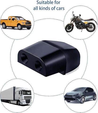 Xiaokeis 6 Pack Deer Whistles for Car, ABS Self-Adhesive Automotive Deer Warning Whistle Device, Deers Alarm Road Safety Horn Device Animal Alert Whistle for Vehicles, Motorcycles(Color:Black)