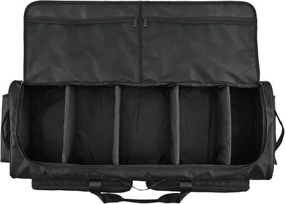 Under Seat Storage Bag Compatible with SuperCrew Cab,Truck Underseat Organizers and Storage with 4 Removable Divider and Anti-slip Bottom,Underseat Tool Box Fits for Crew Cab(Full Size Trucks)
