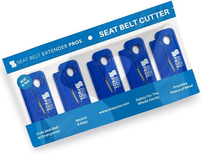 Seat Belt Cutter 10-Pack - Quick Escape from Your Car in an Emergency