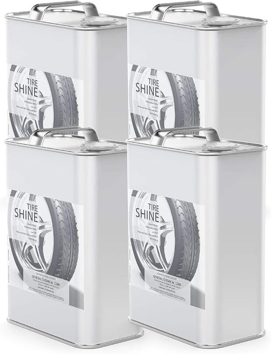 AutoGeneral Tire Shine & Cleaner - Solvent-Based - High-Gloss Tire Dressing - Protects Against Cracking, Fading & UV Effects - Industrial Strength - Case