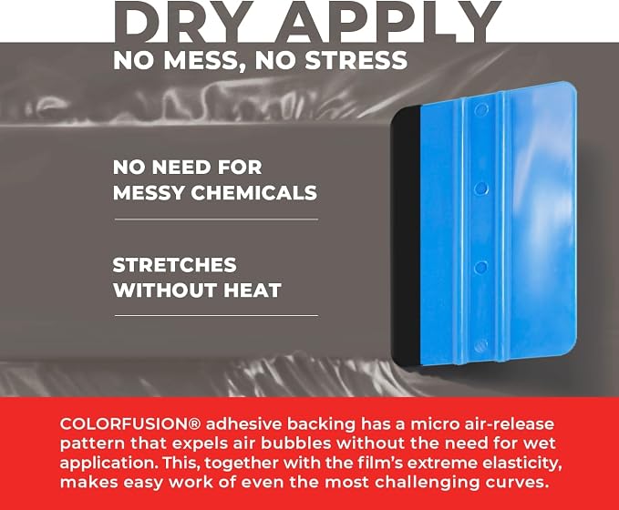ColorFusion PPF by VViViD, Gloss Nardo Grey Dry Apply PPF Vinyl Car Wrap Roll 60ft x 5ft
