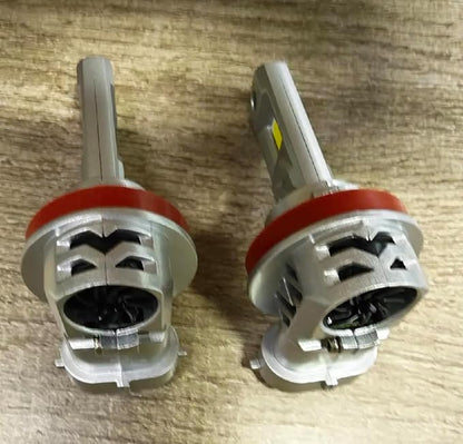 SEALIGHT H11/H9/H8 Light Bulb, 800% Brighter than Origin, 6500K Output Canbus Ready, 44,000LM Powersports IP68 80000Hrs Lifespan, 1：1 Size Installation, Pack of 2
