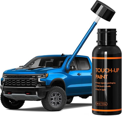 GLT/WA327E Glacier/Bright Blue Touch Up Paint for Chevy, DIY Car Paint Scratch Repair Kit, Automotive Paints, Quick Easy Fix Scratch Repair Compatible with Chevrolet/Silverado/Colorado/Blazer