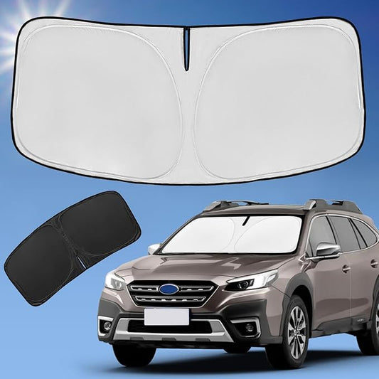 Sun Shade Sunshade for Subaru Outback 2020-2024 2025 Windshield Cover,4-Layer Front Window Shade Custom fit Outback SUV,Base,Premium,Limited,Touring Sun Visor 240T Foldable Shade Car Accessories