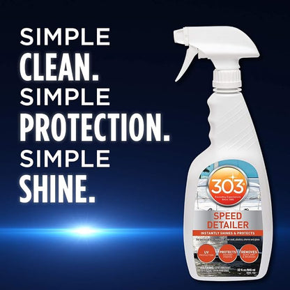 303 (30205-6PK) Speed Detailer Trigger Sprayer, 32. Fl. oz. (Pack of 6)