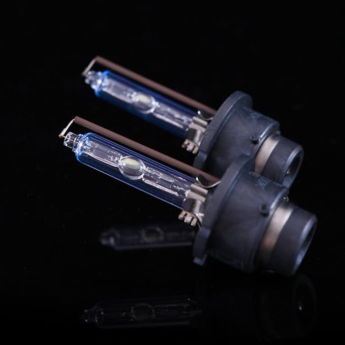 DMEX D2S HID Headlight Bulbs 4300K Warm White Xenon 35W 85122 66240 66040 66240CBI Replacement - Pack of 2 (Not fit Halogen Headlamp)