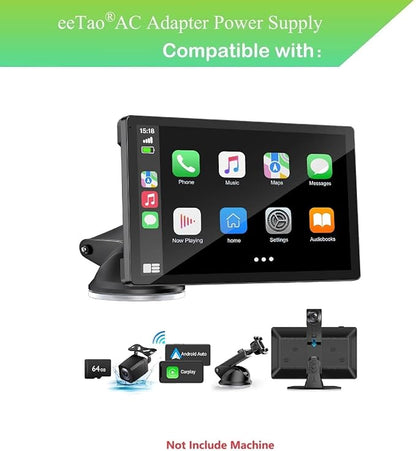 5V 2A USB C Type C Car Charger Rechargeable Compatible with BOXGVO F900 Wireless Carplay Screen for Car Auto Vehicle Boat RV Camper Cigarette Lighter Plug Power Supply Cord Adapter