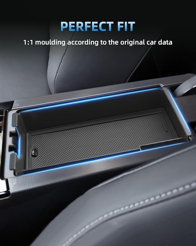 Dashboard Screen Storage Tray & Center Console Organizer for 2023-2026 Toyota Prius – 2025 2026 Prius Interior Accessories