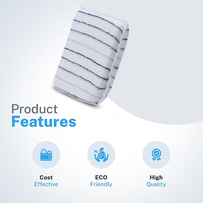 S.M. Arnold Professional Wax Fast Applicators, 12-Pack, 4.5"x3.5"x1"- Durable Cotton/Polyester Auto Detailing Tool | Perfect for Car Polish & Waxing, Furniture and Wood Care | Easy-to-Use & Washable
