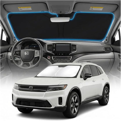 for Honda Prologue Sun Shade Windshield Cover - Custom Fit Prologue Accessories 2024 2025 2026 Sunshade Foldable UV Protection & Heat Shield Sun Visor Accessories