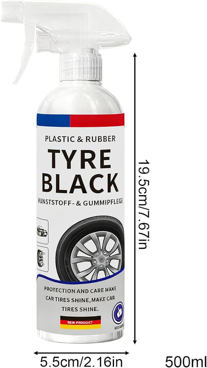 Car Tire Shine - Vehicle Tyre Cleaning Product - Automotive Wheel Protectant | for Trucks Sedans RVs SUVs Auto Enthusiasts Fleet Managers Vehicle Presentation Seasonal Maintenance