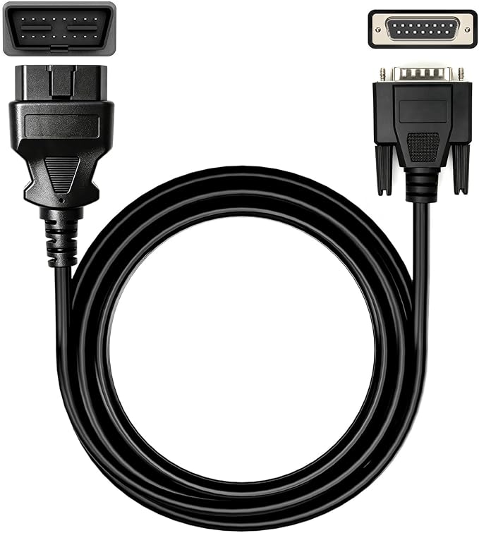 Main Cable Fit for FOXWELL NT401 NT402 NT414 NT415 NT4021 NT500 NT520 NT614 NT624 NT630 NT640 NT641 NT642 NT643 NT644 NT650 Pro and Elite Diagnostic Scanner Replacement Test Cable Adapter Connector