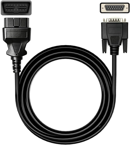 Main Cable Fit for FOXWELL NT401 NT402 NT414 NT415 NT4021 NT500 NT520 NT614 NT624 NT630 NT640 NT641 NT642 NT643 NT644 NT650 Pro and Elite Diagnostic Scanner Replacement Test Cable Adapter Connector