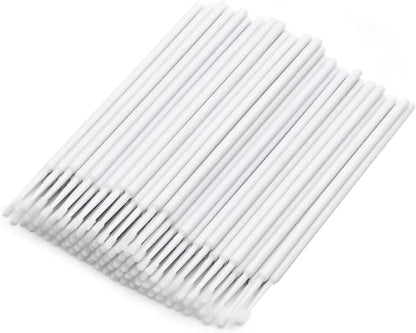 Saihisday Automotive Micro Brush Set - 100PCS 1.2MM Precision Applicators for Car Scratch Repair & Crafts (Non-Chemical Tools)