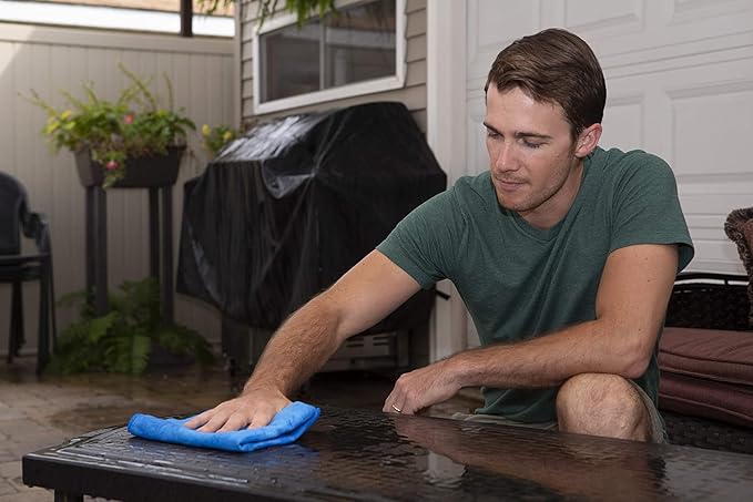 the absorber® Large 27-Inch x 17-Inch, Natural (Tan) - Synthetic Premium Drying Chamois Cloth for Car - Super Absorbent, Scratch-Free and Washable