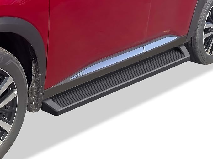 APS Black Running Boards Style Compatible with Nissan Pathfinder 2022-2026 (Nerf Bars Side Steps Side Bars)