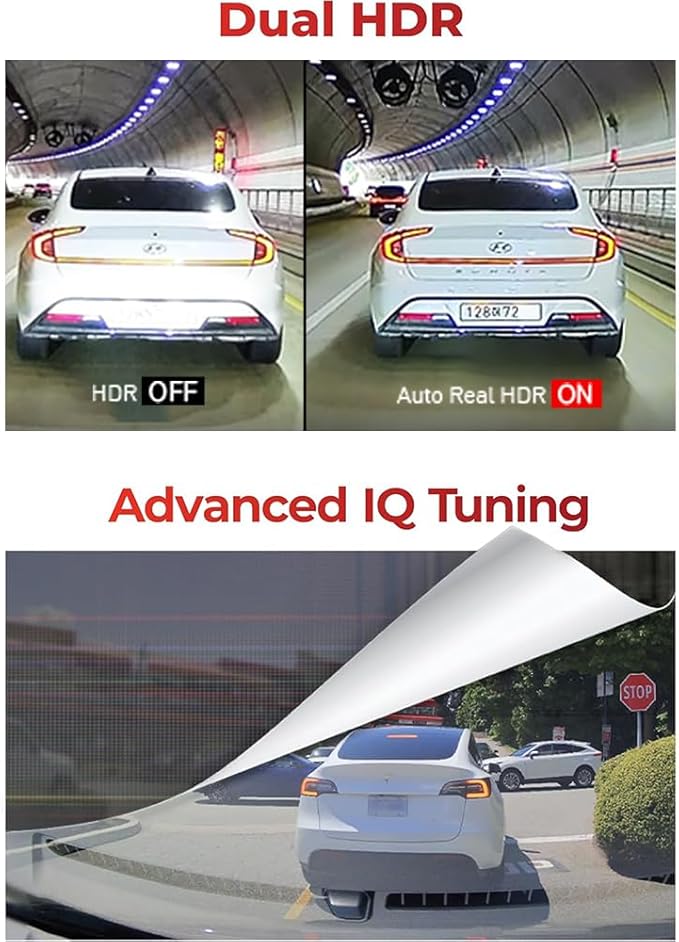 THINKWARE ARC700 4K Dash Cam, 4K Front & 2K Rear Dual HDR, Radar Parking Mode for Saves Power, Super Night Vision with Sony STARVIS for Clear Night & Plate Capture, 5GHz Wi-Fi, Free Hardwire Kit &64GB