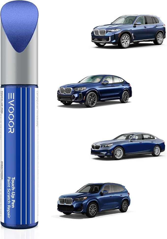 Touch Up Paint For BMW,Phytonic Blue Metallic(C1M) Exact Match Touch Up Paint Car Scratch Repair (Phytonic Blue Metallic for 2019-2020 X5/X4/iX3/X3/X2/X1/5/1 Series)