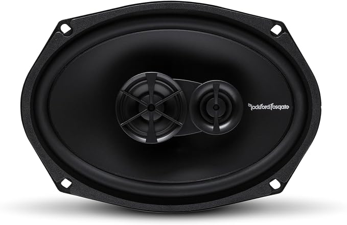 Rockford Fosgate Prime R169X3 6"x9" 3-Way Full Range Coaxial Speakers (Pair)