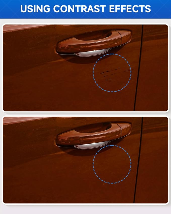 Touch Up Paint Compatible with Toyota Exact Match Touch Up Paint Car Scratch Repair (Inferno（4X0）)