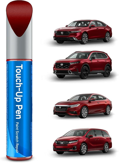 R-569M Radiant Red Metallic Touch Up Paint Compatible with Honda Exact Match Touch Up Paint Car Scratch Repair