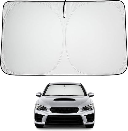 Proadsy 2026 Upgrade Front Windshield Sun Shade Foldable Sunshade Protector Custom Fit 2015-2021 WRX Accessories