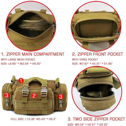 Molle Seat Back Organizer with 5 Pouches, Tactical Seat Covers, Molle Tactical Vehicle Organizers Panel Car Seat Covers Protector for Truck