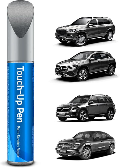 992/7992 Selenite Gray Metallic Touch Up Paint Compatible With Mercedes-Benz Exact Match Car Paint Pen Scratch Repair