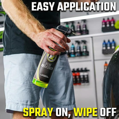 ExoForma Bug Remover - 16 oz Bug Spray Remover, Effortlessly Dissolves Bugs and Bug Splatter - Quick & Safe for Car Paint, Rubber, Metal, Glass, Chrome & More