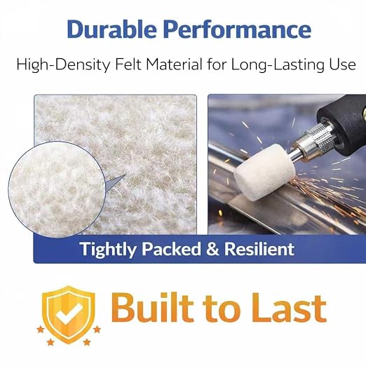 Buffing Wheel Polishing Bits for Dremel Tool Accessories Aluminum Resin Metal Watch Polishing Kit Buffing Pads for Drill Rotary Tool Accessories Sanding Bits Wheel Polish 1/8 Inch Shank