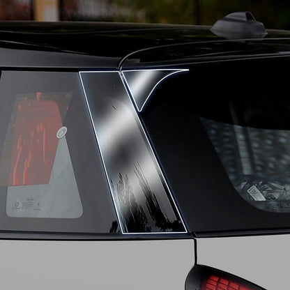 KUNGKIC for 2024 2025 Mini Cooper S F65 5-Door A B C Window Pillar Scratch Prevention TPU Film Exterior Accessories Transparent