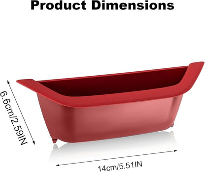 Red Driver Side Door Armrest Handle Storage Compartment Compatible for BMW X3 F25 2010-2016 X4 F26 2014-2017 Cover Door Container Storage Box Door Armrest Cover