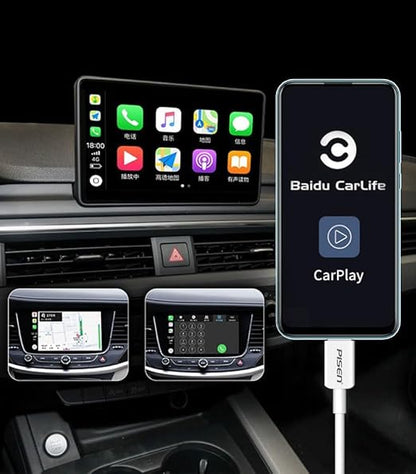 iPhone 17/17E/16E Carplay Charger Cable Compatible with iPhone 17/16/15, USB A to USB C Cable for 15/16/17 Pro Max, Plus, 17Air Cord, iPad 10th Gen iPad Pro, Air 5th 4th Mini 6th Charger Cord (6FT)