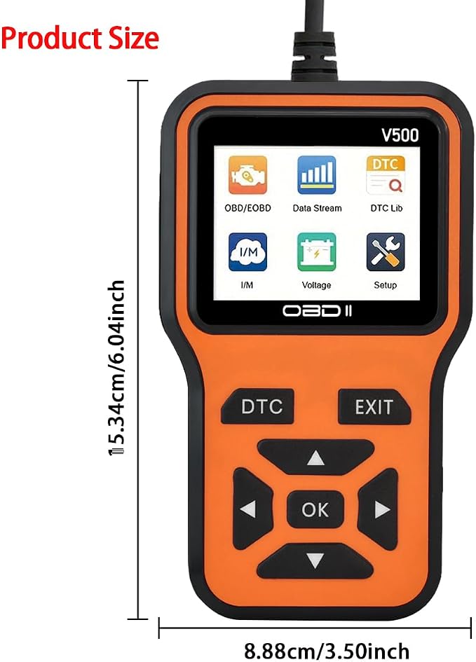 OBD2 Scanner Diagnostic Tool - Check Engine Light Code Scanner Tool with Reset, DTC, Data Stream, I/M Readiness, Car & Truck Scan Tool for All Vehicles Since 1996, escaner automotriz