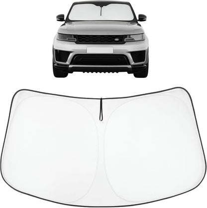 Proadsy 2026 Upgrade Front Windshield Sun Shade Foldable Sunshade Protector Custom Fit for 2014-2022 Land Rover Range Rover Sport SUV Accessories