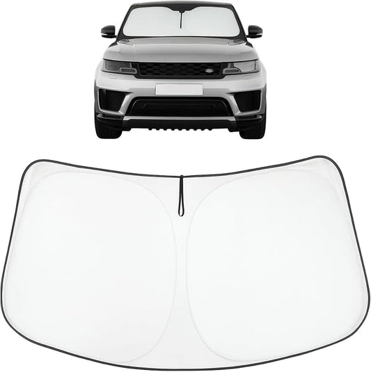 Proadsy 2026 Upgrade Front Windshield Sun Shade Foldable Sunshade Protector Custom Fit for 2014-2022 Land Rover Range Rover Sport SUV Accessories