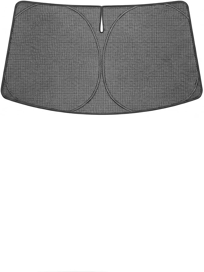 Proadsy Windshield Sun Shade Custom Fit 4Runner 2025-2026 Ice Crystal Black Front Window Sunshade UV and Heat Blocker Foldable Visor Keeps Car Cooler for Summer Parking and Daily Use