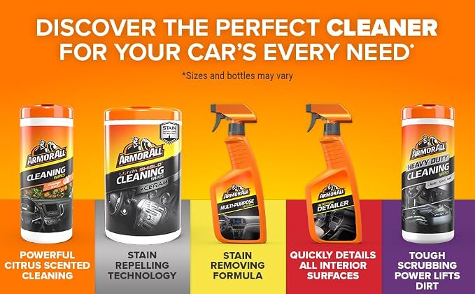 Armor All Extreme Wheel and Tire Cleaner Spray with Multi Purpose Cleaner Spray