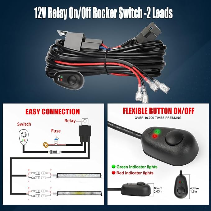 LED Light Bar Kits - 32Inch Light Bars with 4 in LED Pods&Wiring Harness 12V 24V Driving Lamp Roof Bumper Off Road Work Light for Truck Camper Wagon Car Pickup Tractor Golf Cart ATV UTV SUV