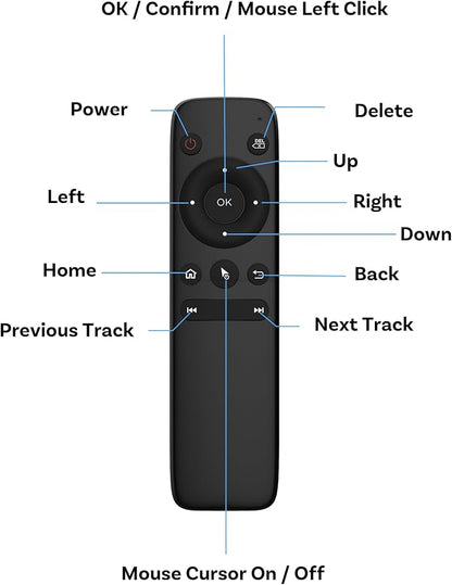 OTTOCAST Play2Video Ultra with Wireless Air Mouse Remote Control Set, Carplay Adapter 2026 Upgrade Compatible with Wireless CarPlay/Android Auto