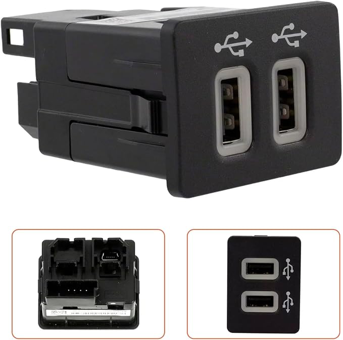 MAD HORNETS for Apple CarPlay USB Media Hub Upgrade Module HC3Z-19A387-H for Ford F-150 2017-2020 Sync 3