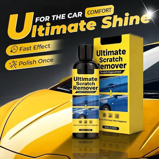 Car Scratch Repair Wax, 2026 New Upgrade Car Scratch Remover Wax with Sponge and Towel, Professional Car Paint Repair Compound for Deep Scratches, Automotive Scratch Repair Kit for Car ，1 Set