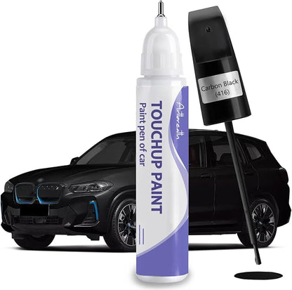 Touch Up Paint for BMW Carbon Black (416)-Exact Match–Chips and Nicks TouchUp Paint Pen Scratch Repair Car Accessories Car Paint Pen for Erase Car Scratches