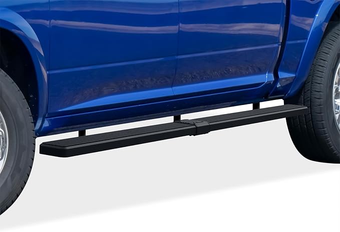 APS Wheel to Wheel Running Boards 6 inches Compatible with Ram 1500 2009-2018 Crew Cab 5.5ft Short Bed & Ram 2500 3500 2010-2026 (Nerf Bars Side Steps Side Bars)