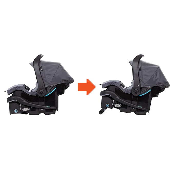 Baby Trend EZ-Lift™ PRO Infant Car Seat, Dash Black – Lightweight Premium Carry, Plush Infant Cushioning, Adjustable Harness Support
