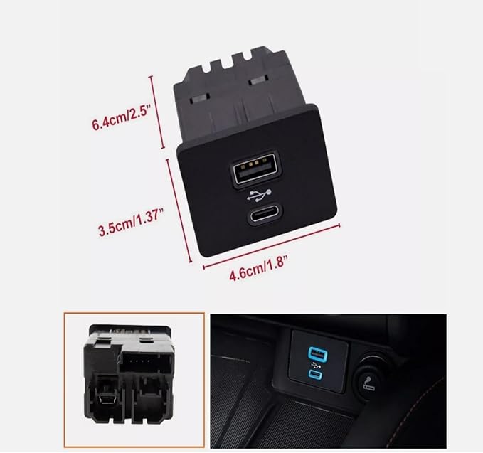 LB5T-14F014-CA UML3T-14F014-AC ML3T-14F014-AB USB+ Type-C USB Multimedia Interface Module Compatible with Sync3.4