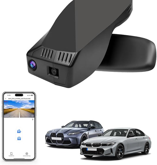 Mangoal 4K Dash Cam for BMW 3-Series Gen7 G20 G21 G28 2020-2026 Select 2019 M3 G80 G81(Model A), OEM Style, 2160P UHD Video, WiFi & APP, GPS, 64GB Card