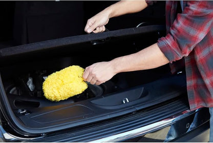 Armor All Car Interior Duster, Scratch-Free Microfiber Car Duster with Handle, , 1 Pack