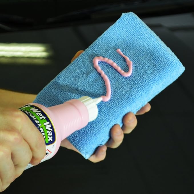 Detail King Cherry Wet Wax - Premium Carnauba Wax - Extremely Durable - Protect & Shine Clear Coat - Pint